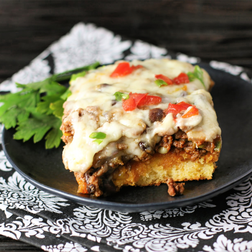Foodista Recipes, Cooking Tips, and Food News Enchilada Cornbread Pie